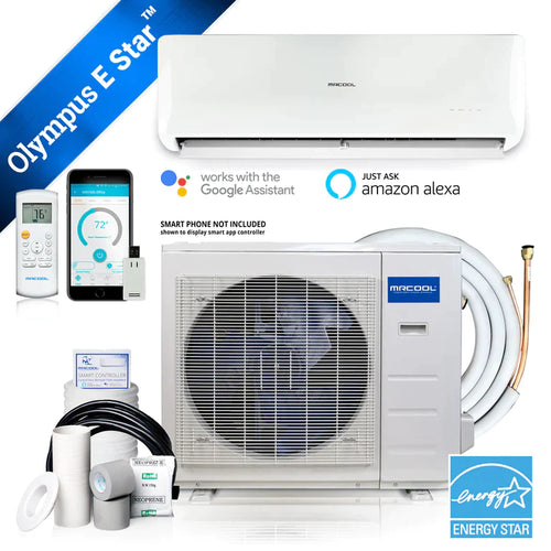 MRCOOL Olympus ENERGY STAR 12,000 BTU 1 Ton Ductless Mini Split Air Conditioner and Heat Pump Condenser 1