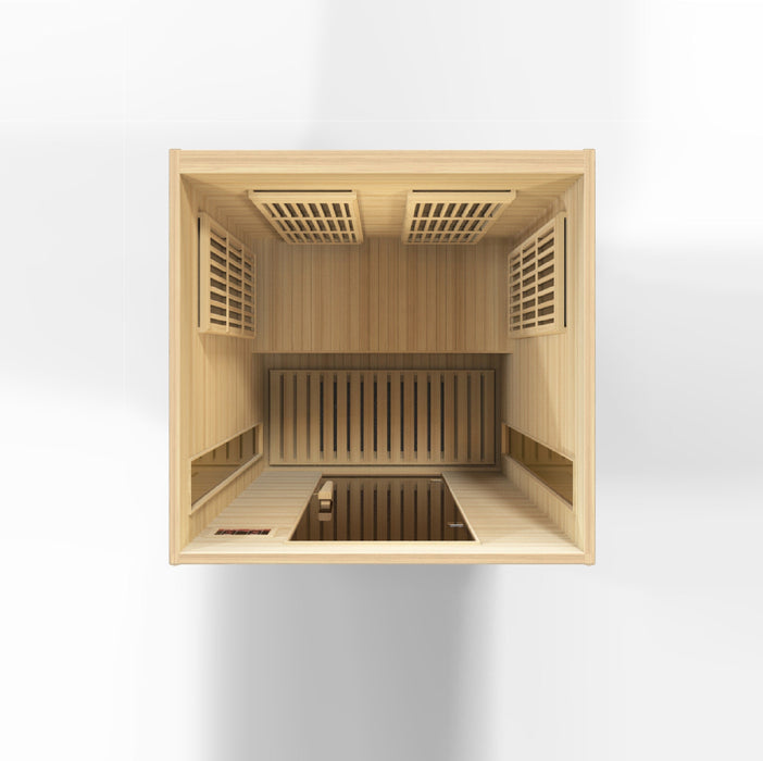 Maxxus Low EMF FAR Infrared Sauna Canadian Hemlock