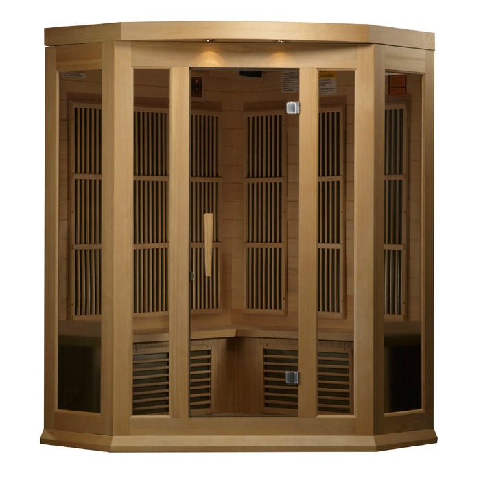 Maxxus Low EMF FAR Infrared Sauna Canadian Hemlock