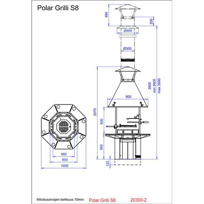 Polar Grilli S8 Compact Kota Grill