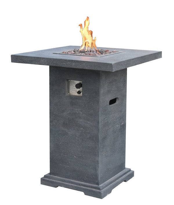 Elementi | Montreal Bar Table Fire Pit 1
