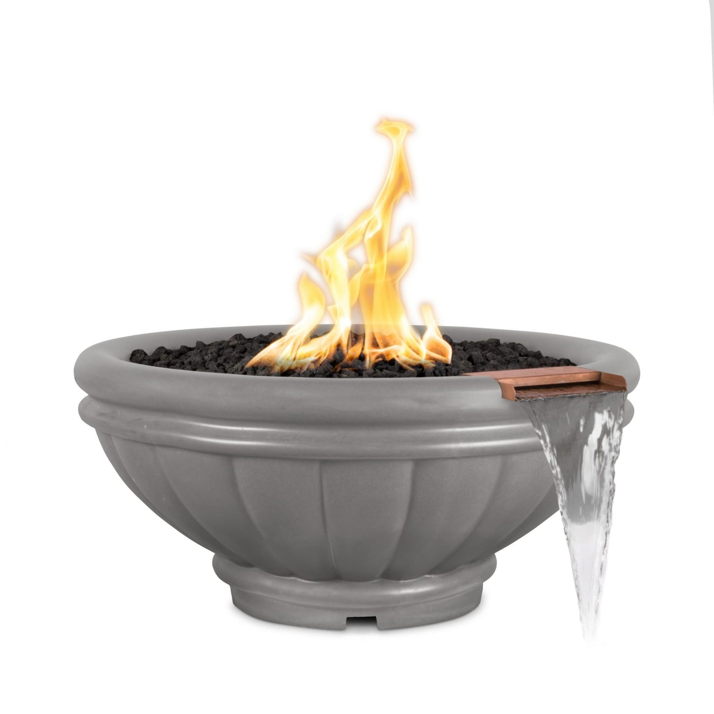 The Outdoor Plus Roma Concrete Fire & Water Bowl