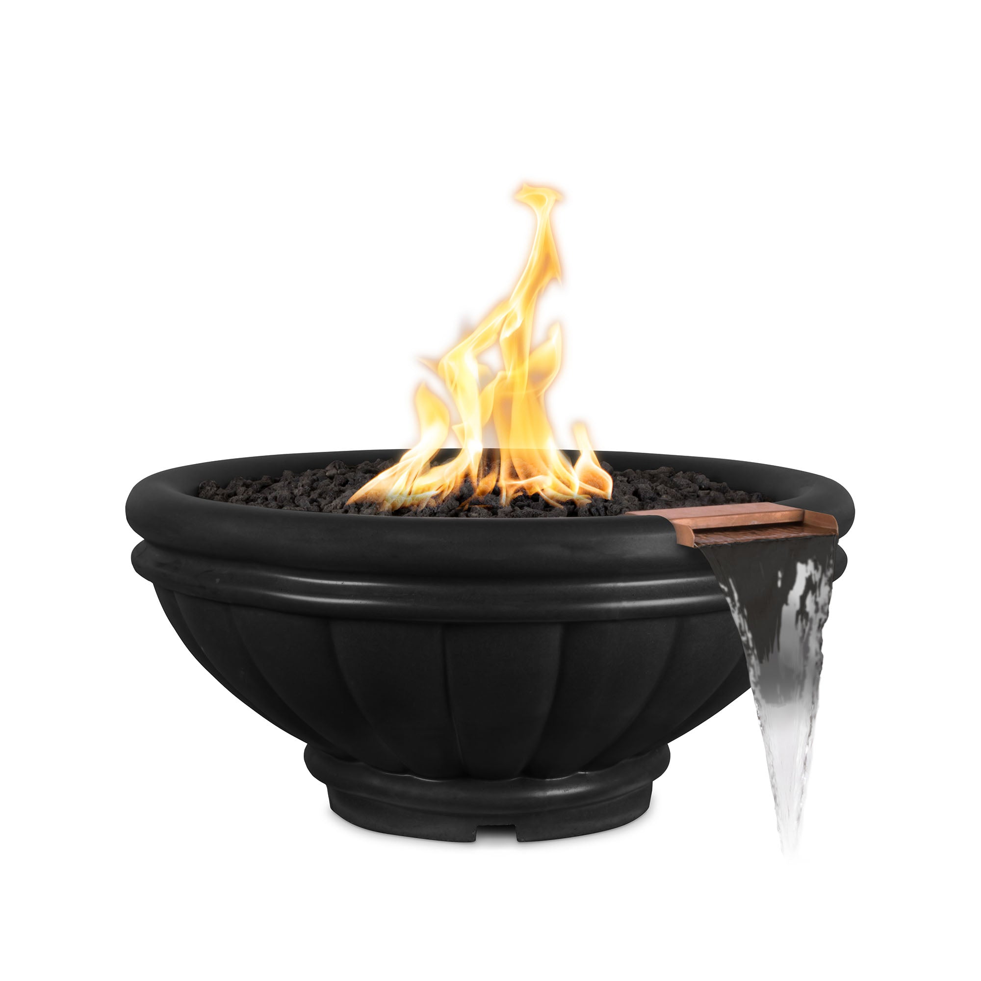 The Outdoor Plus Roma Concrete Fire & Water Bowl 8