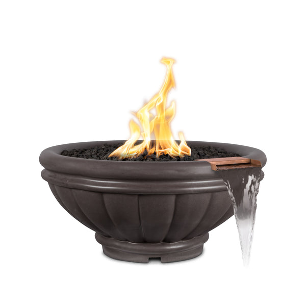 The Outdoor Plus Roma Concrete Fire & Water Bowl 2