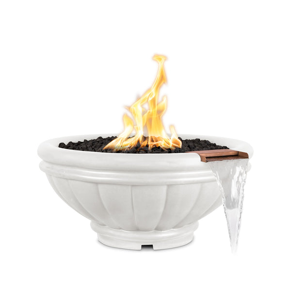 The Outdoor Plus Roma Concrete Fire & Water Bowl 9