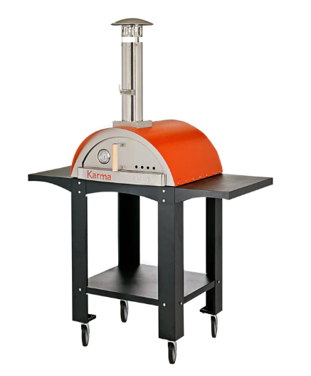 WPPO Wood Fired Pizza Oven, Karma 25 - Colored ovens with Stand