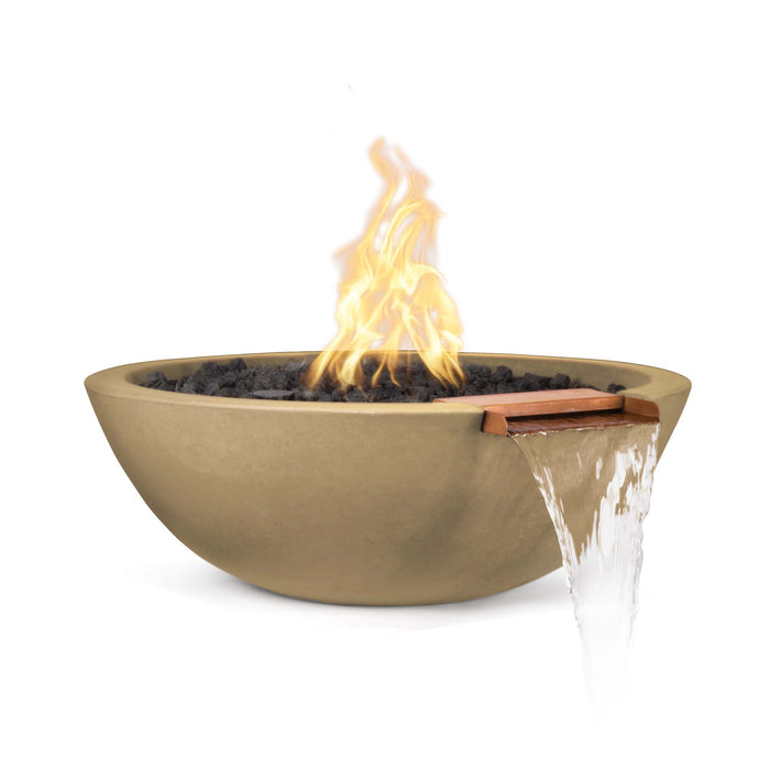 The Outdoor Plus Sedona Concrete Fire & Water Bowl