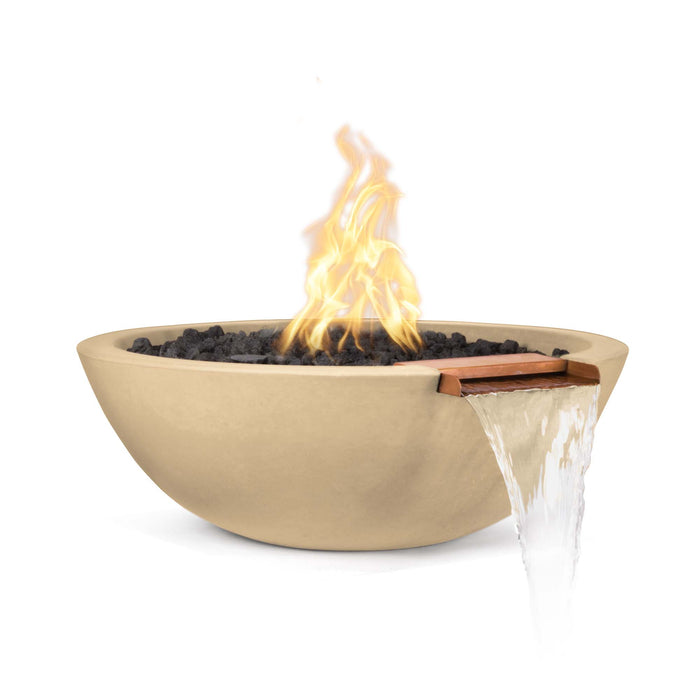 The Outdoor Plus Sedona Concrete Fire & Water Bowl