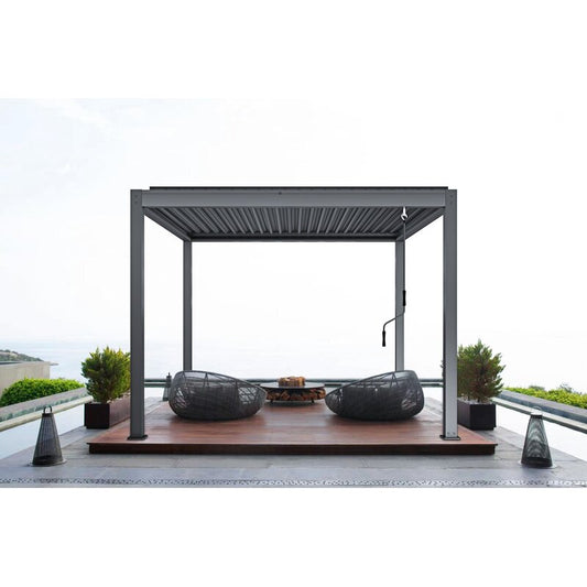 Bon Pergola Starry 10 Ft. W X 10 Ft. D Aluminum Pergola