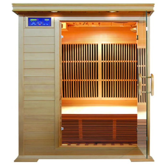 SunRay Barrett 1-2 Person Indoor Infrared Sauna with Carbon Heaters
