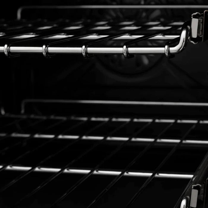ZLINE 30 Inch Induction Range with a 3 Element Stove and Electric Oven in Black Matte