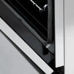ZLINE 24 Inch Autograph Edition Gas Range in Stainless Steel with Champagne Bronze Accents 6