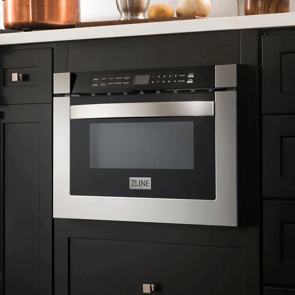 ZLINE 24 Inch 1.2 Cu. Ft. Microwave Drawer In Stainless Steel 5