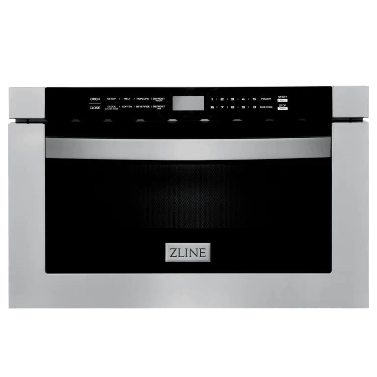 ZLINE 24 Inch 1.2 Cu. Ft. Microwave Drawer In Stainless Steel 12