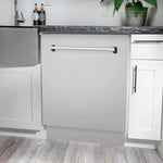 ZLINE Kitchen Package with Water and Ice Dispenser Refrigerator, 36" Rangetop, 36" Range Hood, 30" Double Wall Oven, and 24" Tall Tub Dishwasher 11