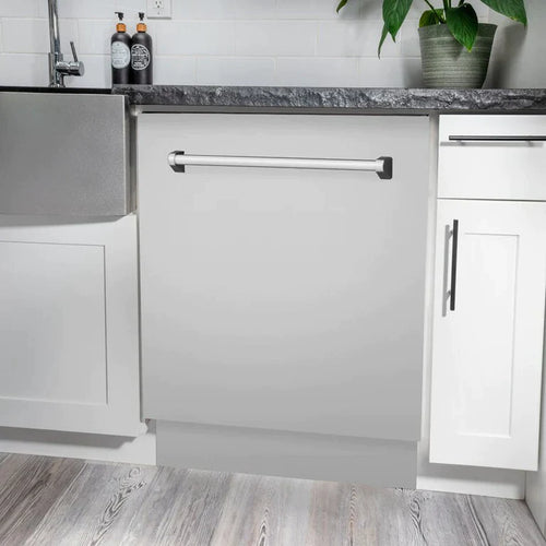 ZLINE Kitchen Package with Water and Ice Dispenser Refrigerator, 36" Rangetop, 36" Range Hood, 30" Double Wall Oven, and 24" Tall Tub Dishwasher 11
