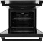 ZLINE 30 In. Autograph Edition Double Wall Oven with Self Clean and True Convection in Stainless Steel and Matte Black10