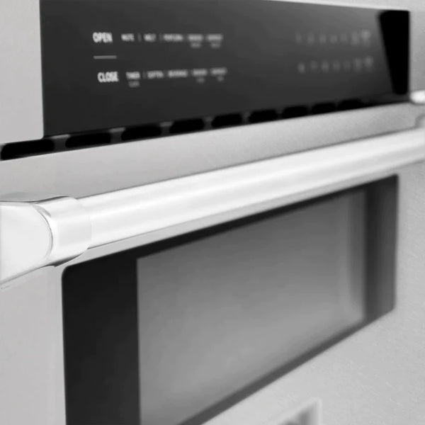 ZLINE 30 Inch 1.2 cu. ft. Built-In Microwave Drawer in DuraSnow® Stainless Steel 4