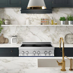 ZLINE 30 Inch Induction Range with a 4 Element Stove and Electric Oven in Blue Matte 1
