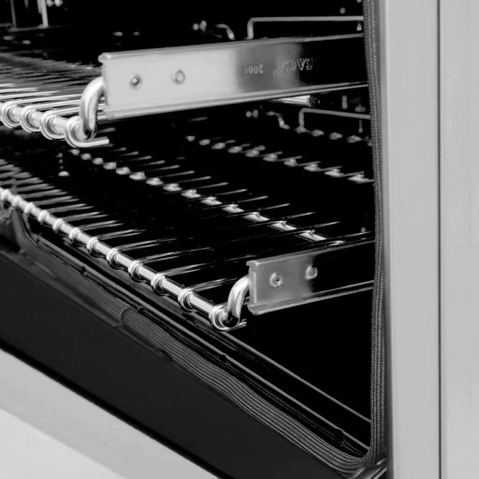 ZLINE 30" Autograph Edition Kitchen Package with Stainless Steel Dual Fuel Range, Range Hood, Dishwasher and Refrigeration with Accents