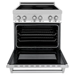 ZLINE 30 In. Induction Range with a 4 Element Stove and Electric Oven in Stainless Steel4