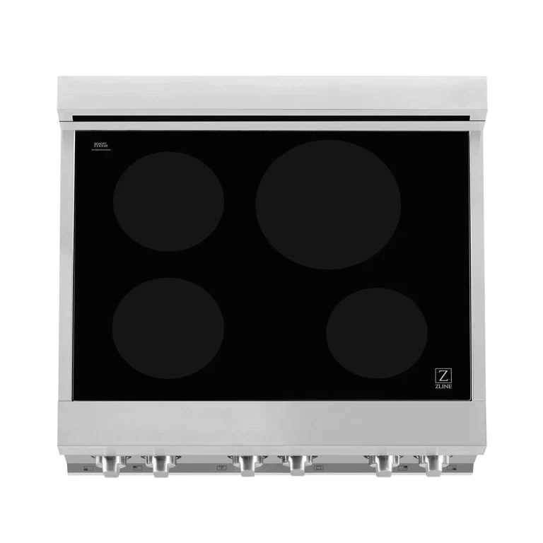 ZLINE 30 In. Induction Range with a 4 Element Stove and Electric Oven in Stainless Steel 5