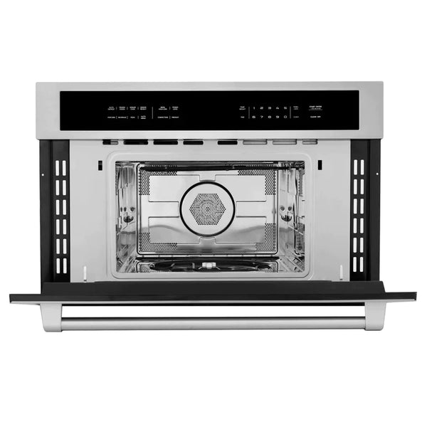 ZLINE 30 in. Built-in Convection Microwave Oven in Stainless Steel with Speed and Sensor Cooking 3