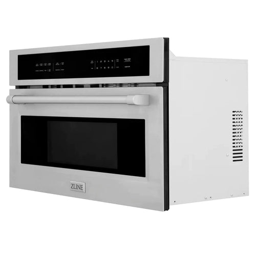 ZLINE 30 in. Built-in Convection Microwave Oven in Stainless Steel with Speed and Sensor Cooking 1