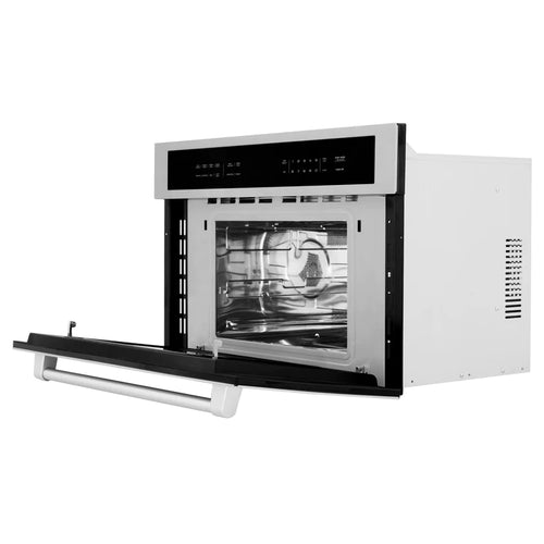 ZLINE 30 in. Built-in Convection Microwave Oven in Stainless Steel with Speed and Sensor Cooking 4