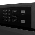 ZLINE Kitchen Package with Black Stainless Steel Refrigeration, 30" Rangetop, 30" Range Hood, 30" Single Wall Oven, and 24" Tall Tub Dishwasher 13
