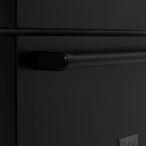 ZLINE 36 inch 22.5 cu. ft. French Door Refrigerator with Ice Maker in Black Stainless Steel 10