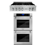 ZLINE Kitchen Package with Stainless Steel Rangetop and Double Wall Oven25
