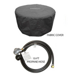 American Fyre Designs Amphora Fire Table with Concrete Top 8