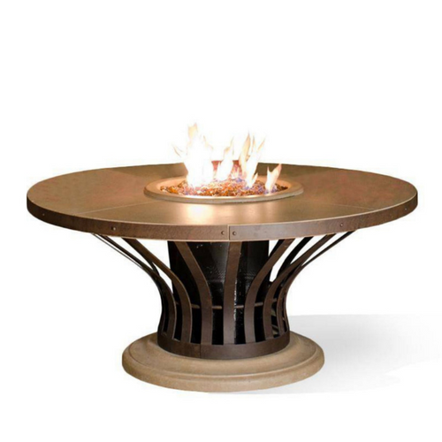 American Fyre Designs Fiesta Dining Fire Table 1