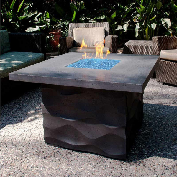 American Fyre Designs The Voro Square Fire Table