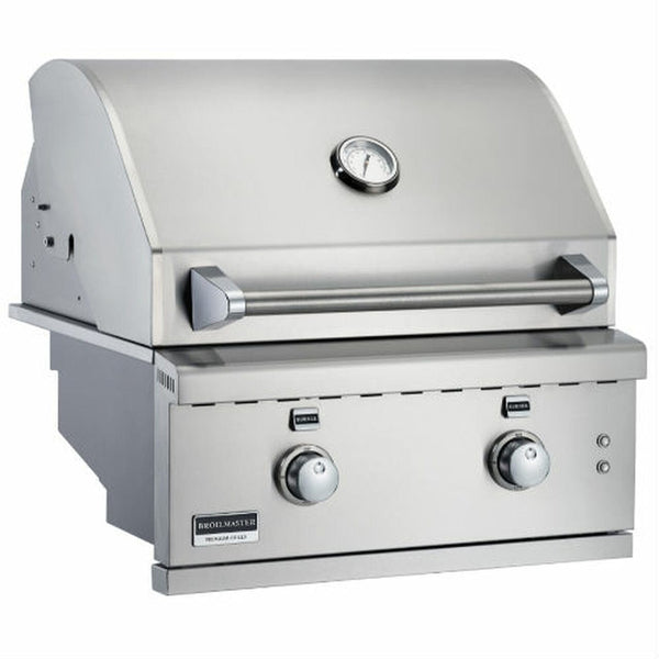 Broilmaster 26-Inch Stainless Steel Built-In Gas Grill 1
