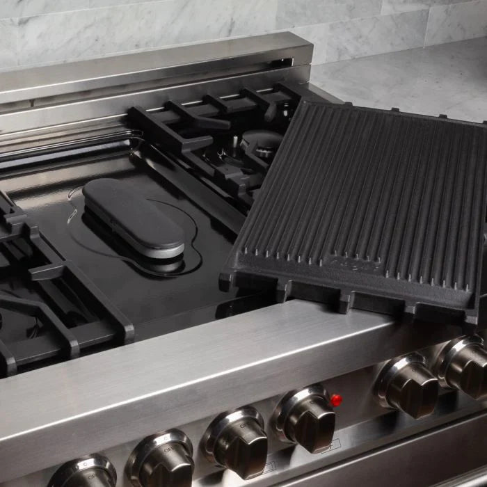 ZLINE 48" Professional Gas Burner/Electric Oven Stainless Steel Range