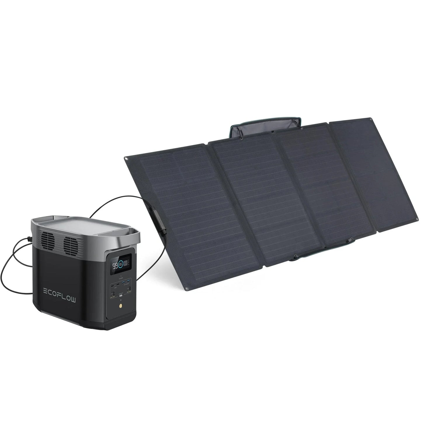 EcoFlow DELTA 2 + 400W Portable Solar Panel