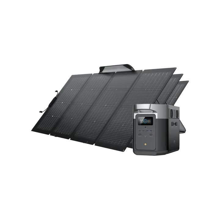 EcoFlow DELTA Max 2000 + 3*160W Solar Panel 1