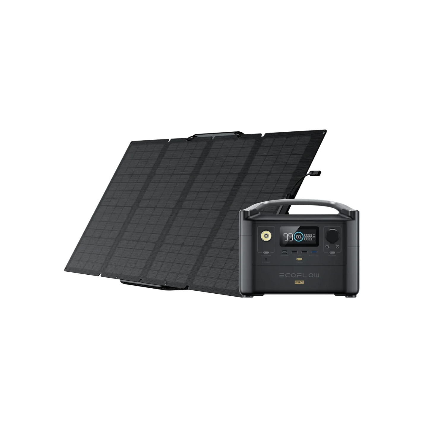 EcoFlow RIVER Pro + 1x 160W Solar Panel