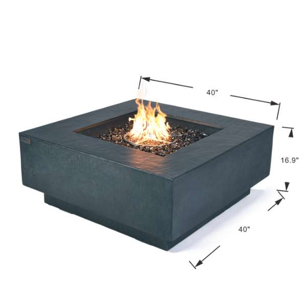 Elementi Plus Bergen Fire Table OFG413DG thumbnail image