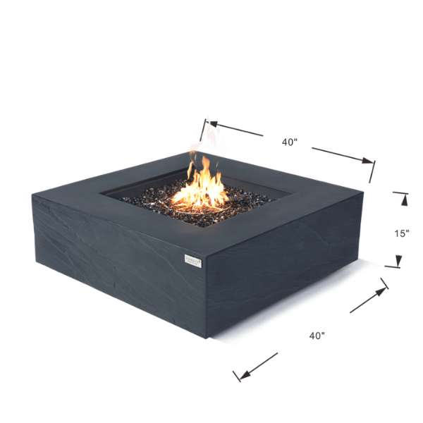 Elementi Plus Roraima Fire Table OFG411SL - In Stock thumbnail image 3