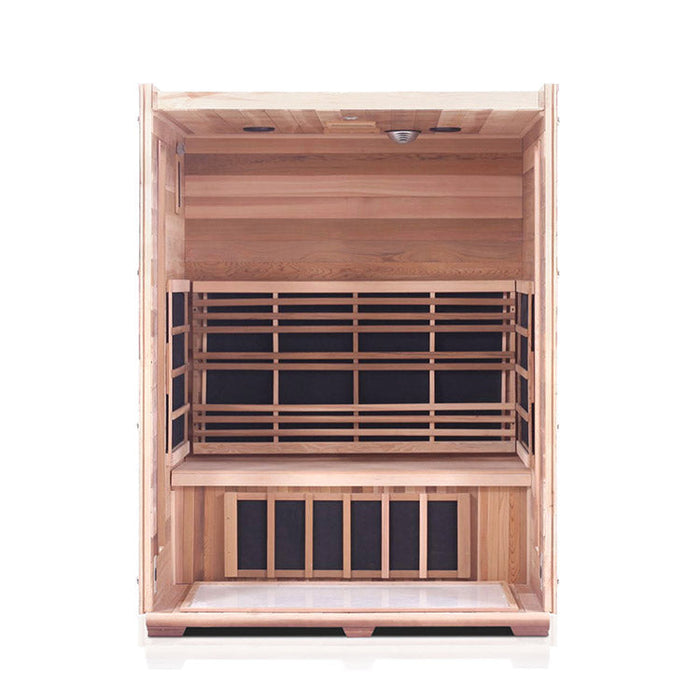 Enlighten Sauna Rustic 3 Person Full Spectrum Infrared Sauna