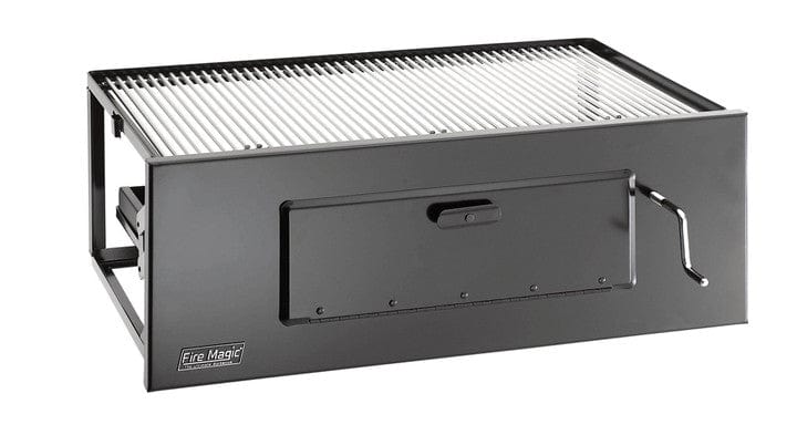 Fire Magic 30″ Lift-A-Fire Charcoal Built-In Grill 1