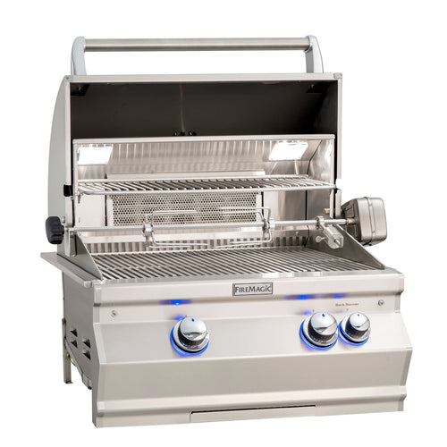 Fire Magic Built-In Grill Fire Magic - Aurora A430i Built-In Grill 24" With Analog Thermometer - Natural Gas / Liquid Propane 1