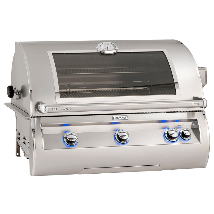 Fire Magic Echelon E790i Built-In Grill 36" With Analog Thermometer