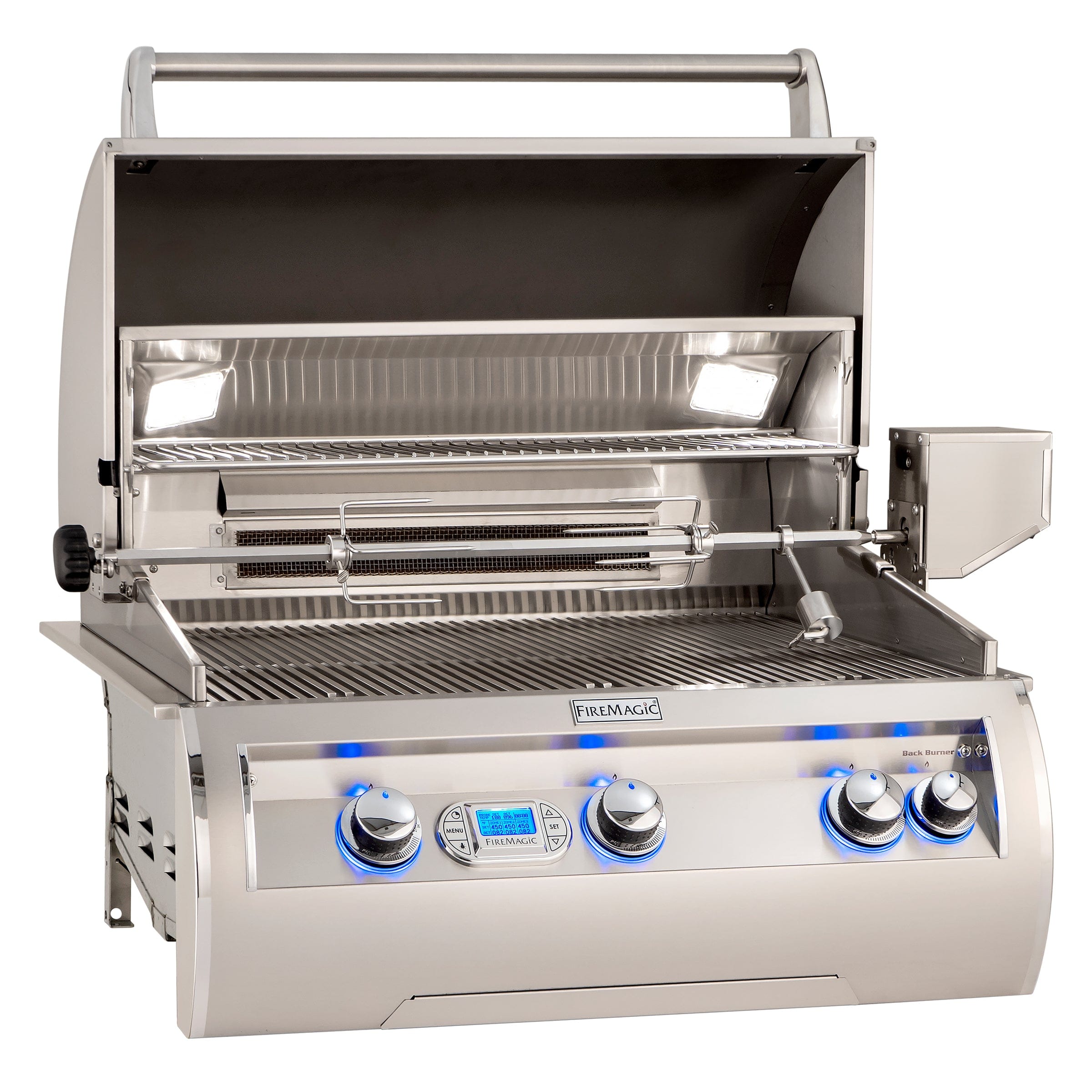 Fire Magic Built-In Grill With Window / Natural Gas Fire Magic - Echelon E660i Built-In Grill With Digital Thermometer - Natural Gas / Liquid Propane 2
