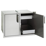 Fire Magic Double Doors With Dual Drawers1