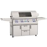 Fire Magic Portable Grill Without Window / Natural Gas Fire Magic - Echelon E1060s Portable Grill Digital Thermometer & Flush Mounted Single Sideburner - Natural Gas / Liquid Propane 1