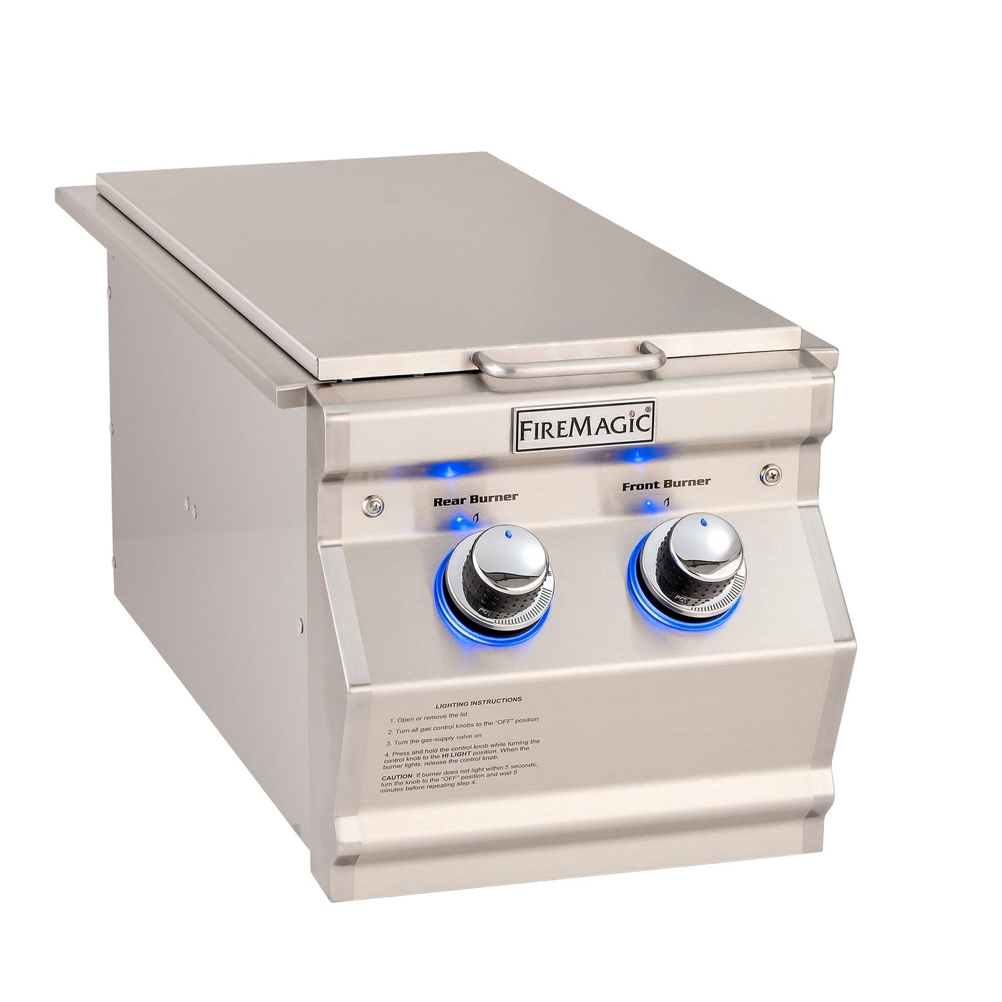 Fire Magic Aurora Double Side Burner 30,000 BTU's Architecture Mates